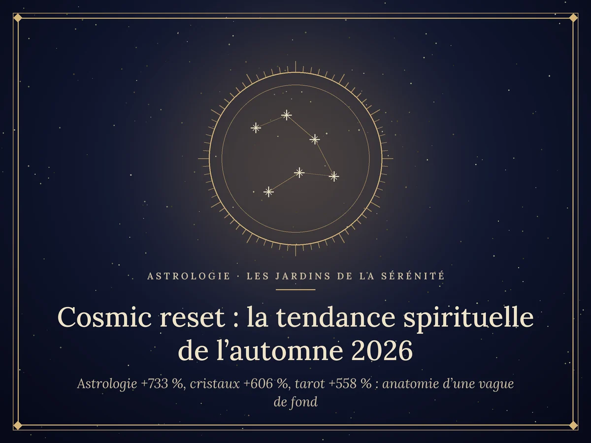 Cosmic reset : pourquoi tout le monde se met à l'astrologie, au tarot et aux cristaux cet automne