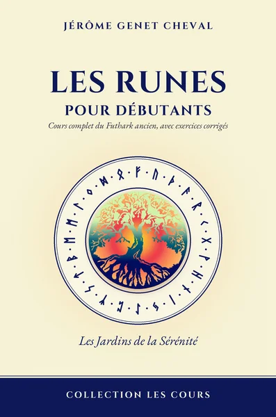Couverture du livre Les runes pour débutants, de Jérôme Genet Cheval